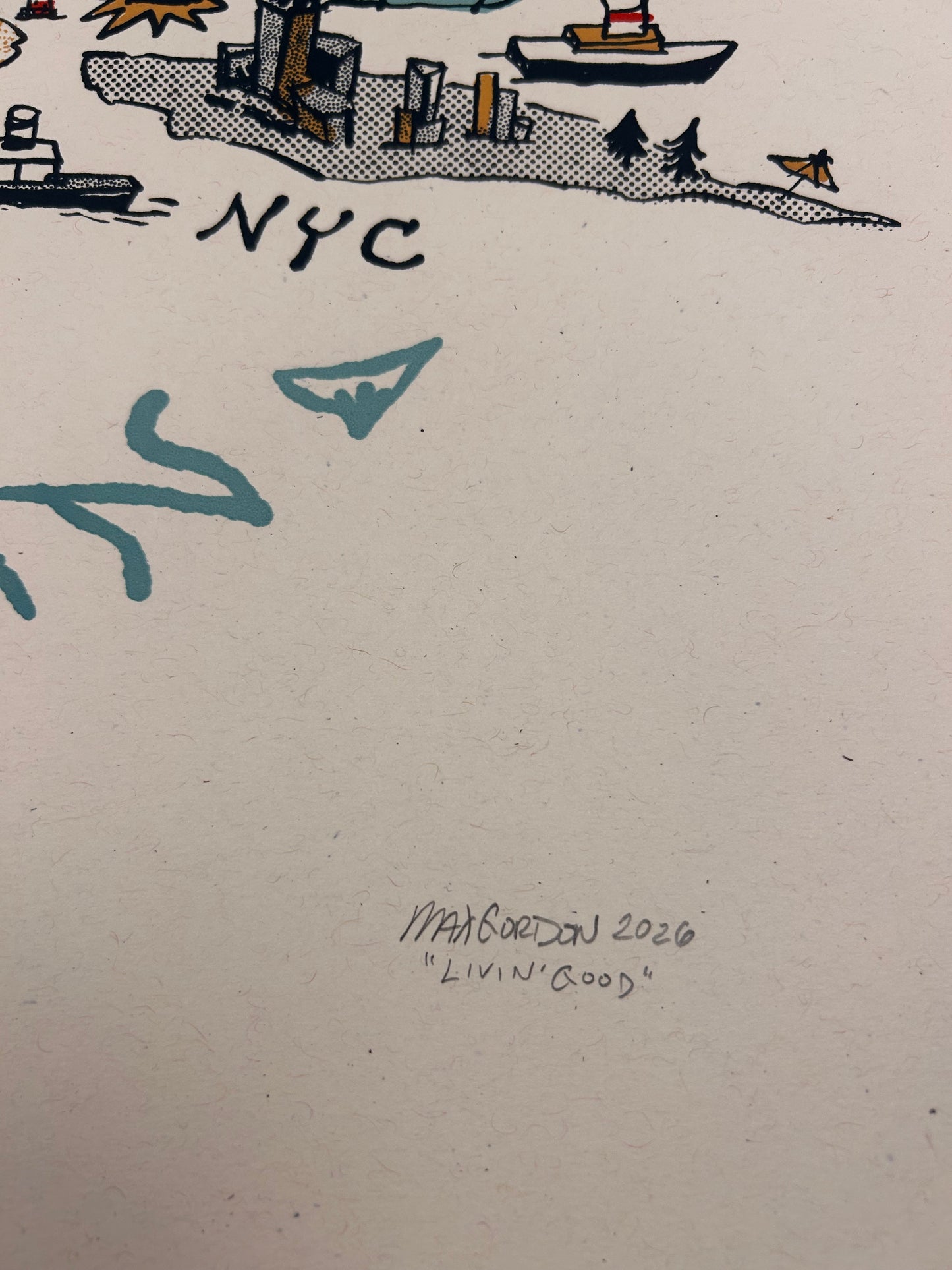 Country of New Jersey Screen Print