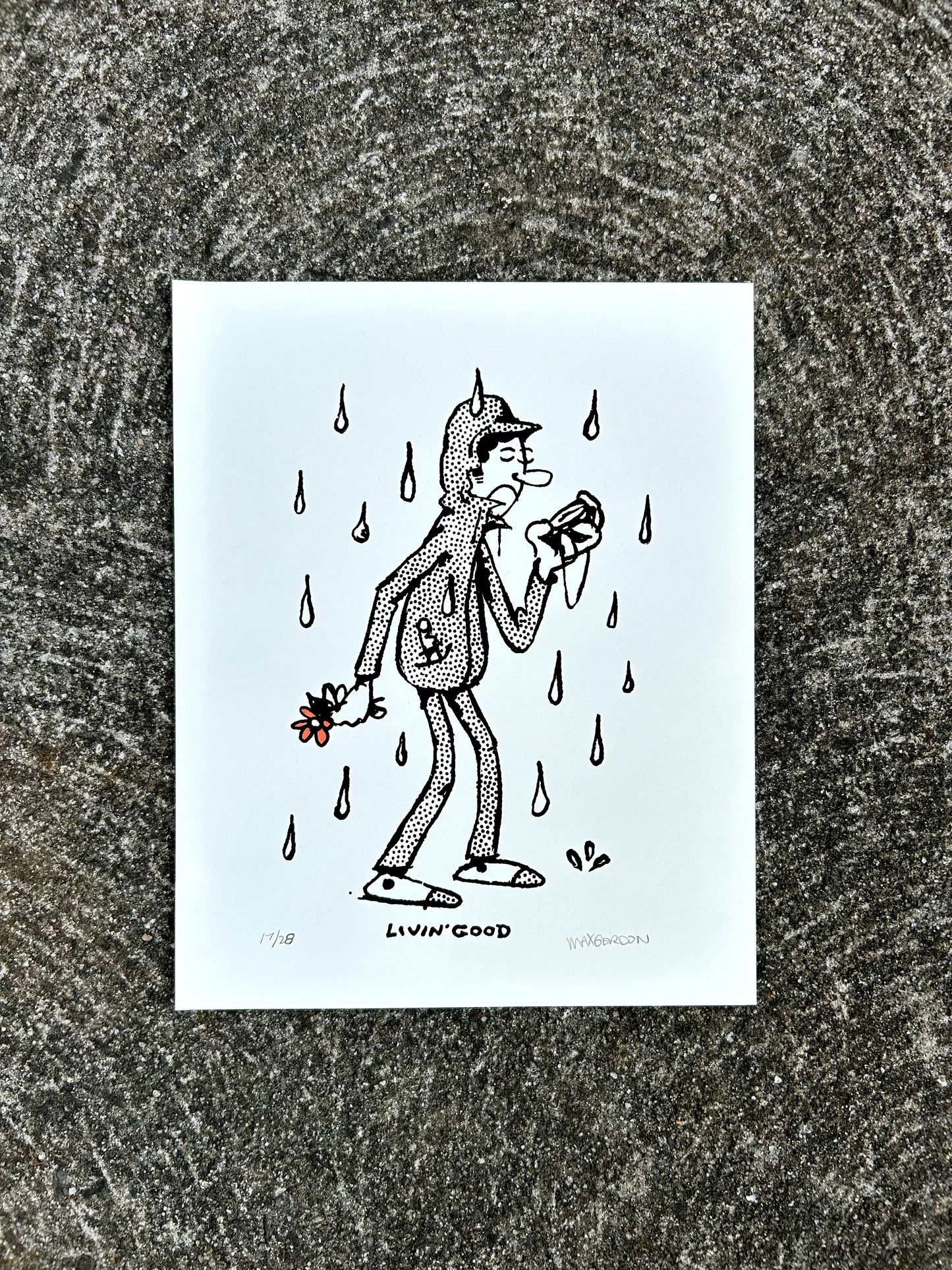Time 8x10 Screen Print (Copy)