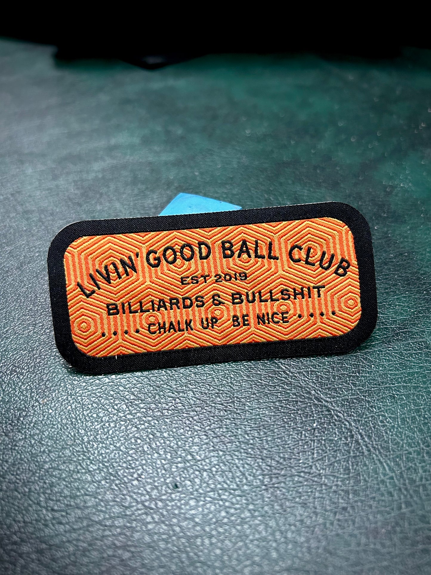 Billiards & Bullshit patch