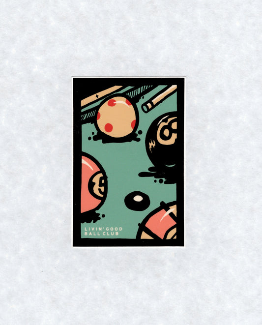 Balls Sticker 3" Sticker