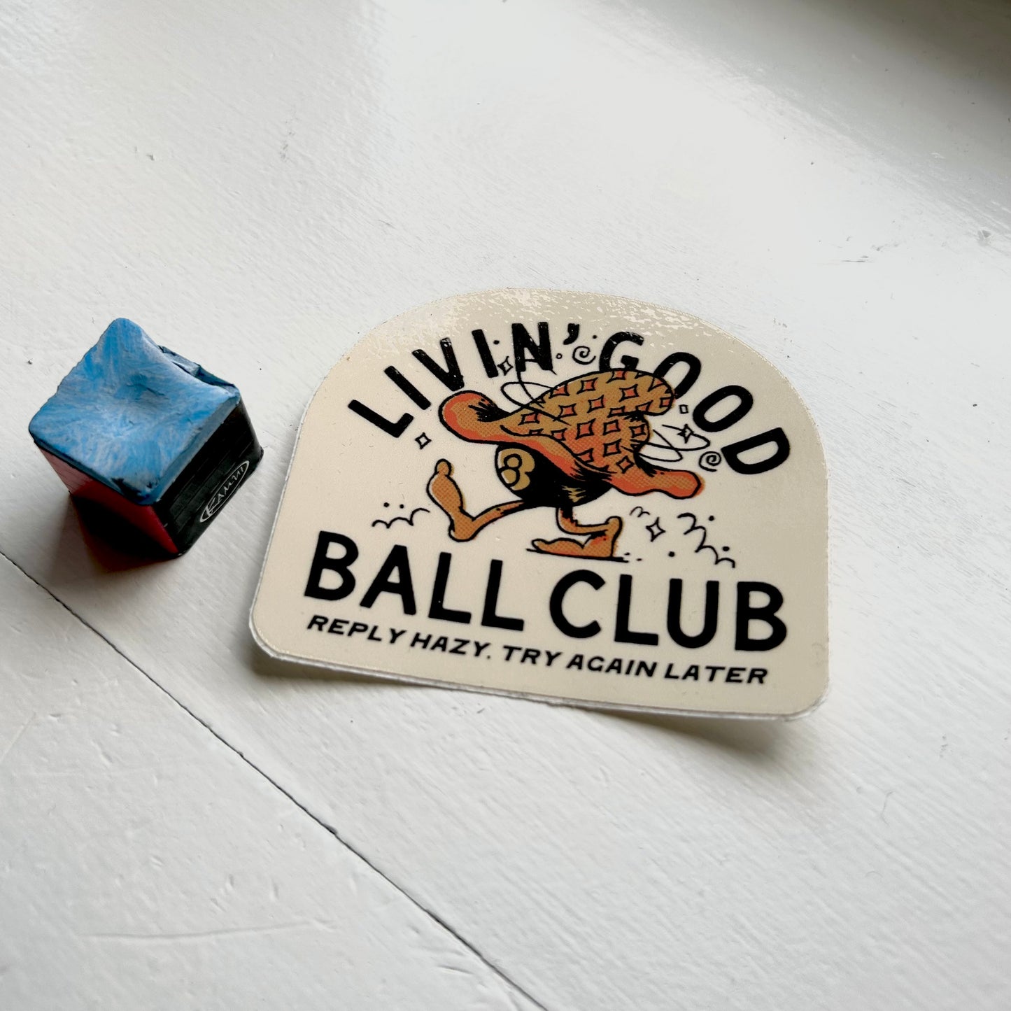 Magic 8 Ball 3" Sticker