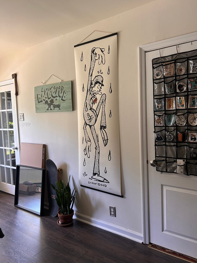 Super Large Screen Print! 2'x6'