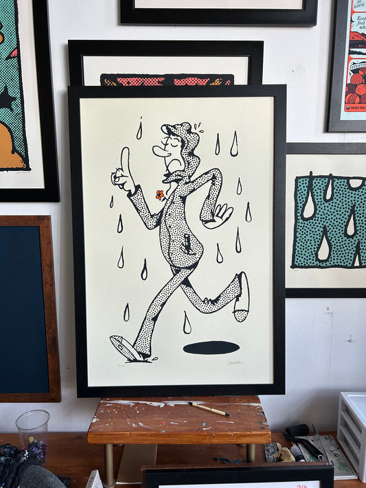 AL - Thought 24x36 Screen Print
