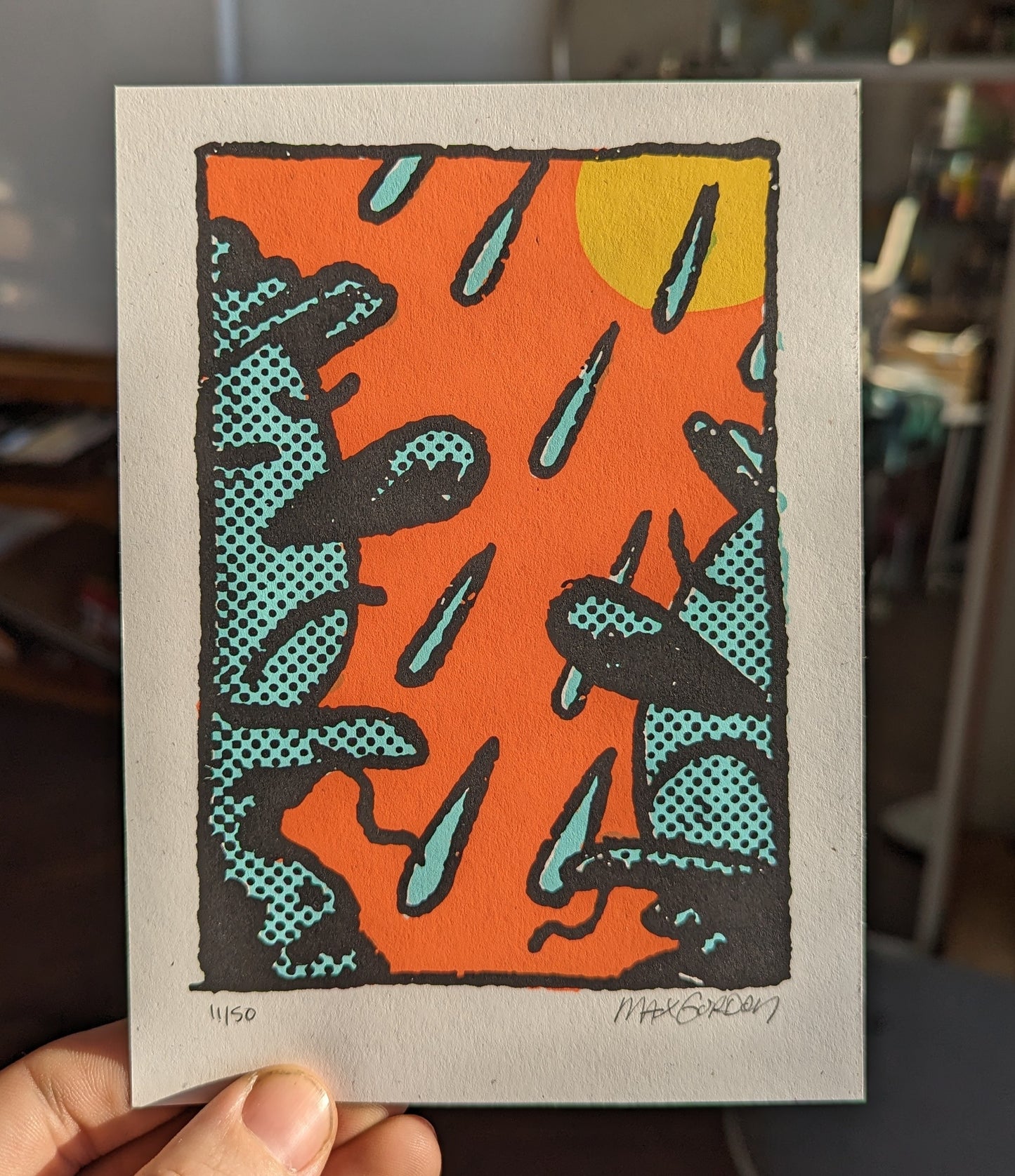 2 Face - 5x7 Screen Print