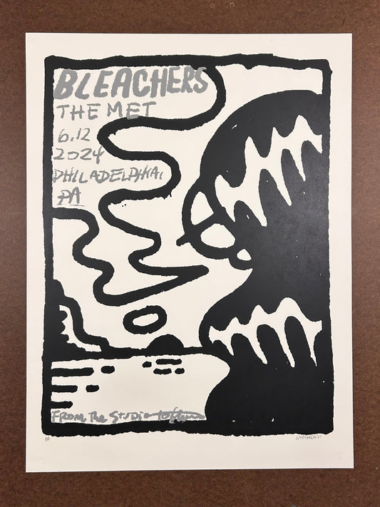 Bleachers Met Philly 18x24 Screen Print