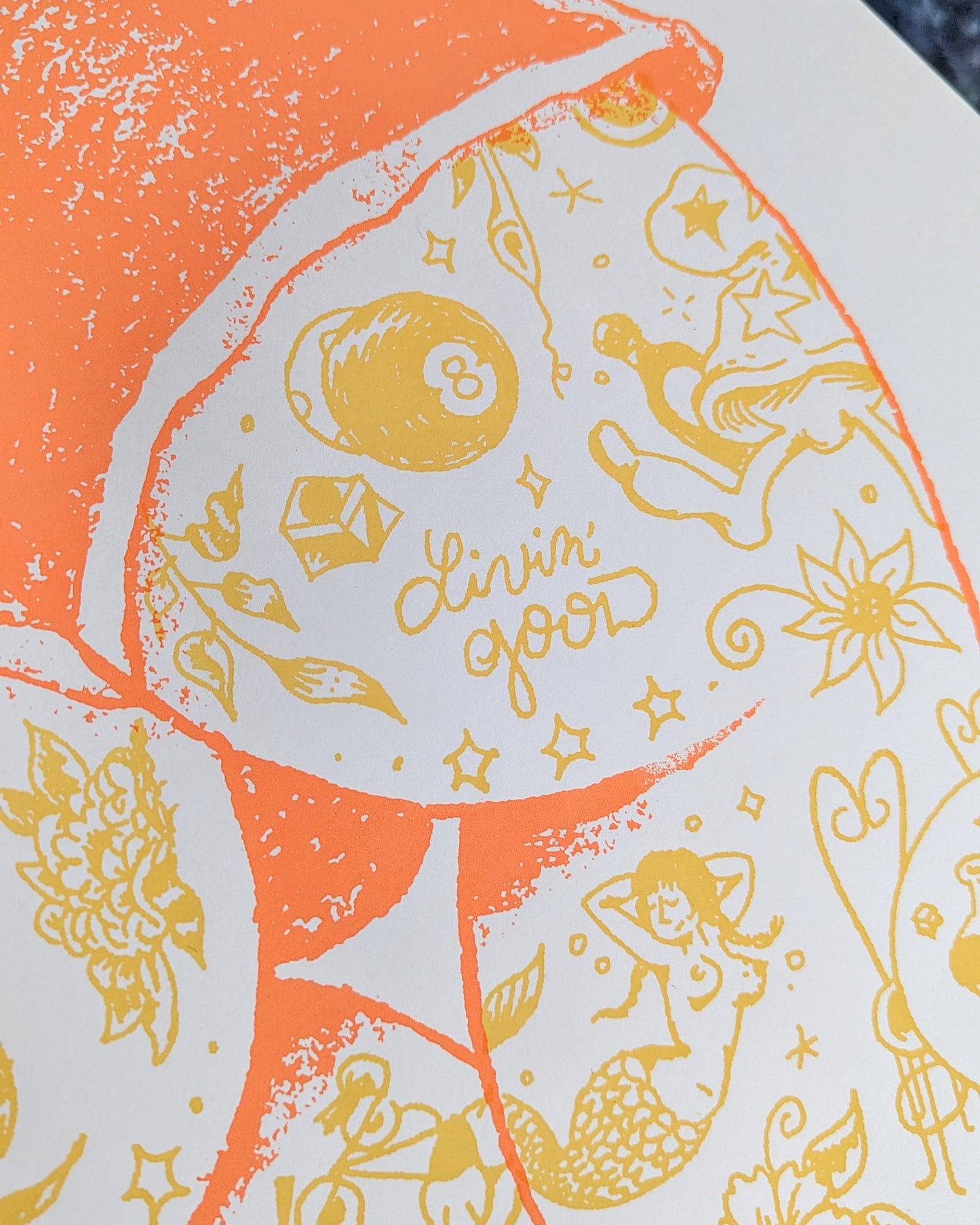 Booty Heart - 18x18 Screen Prints