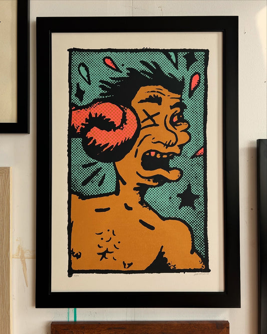 Boxer 1 - 20x30 Screen Print