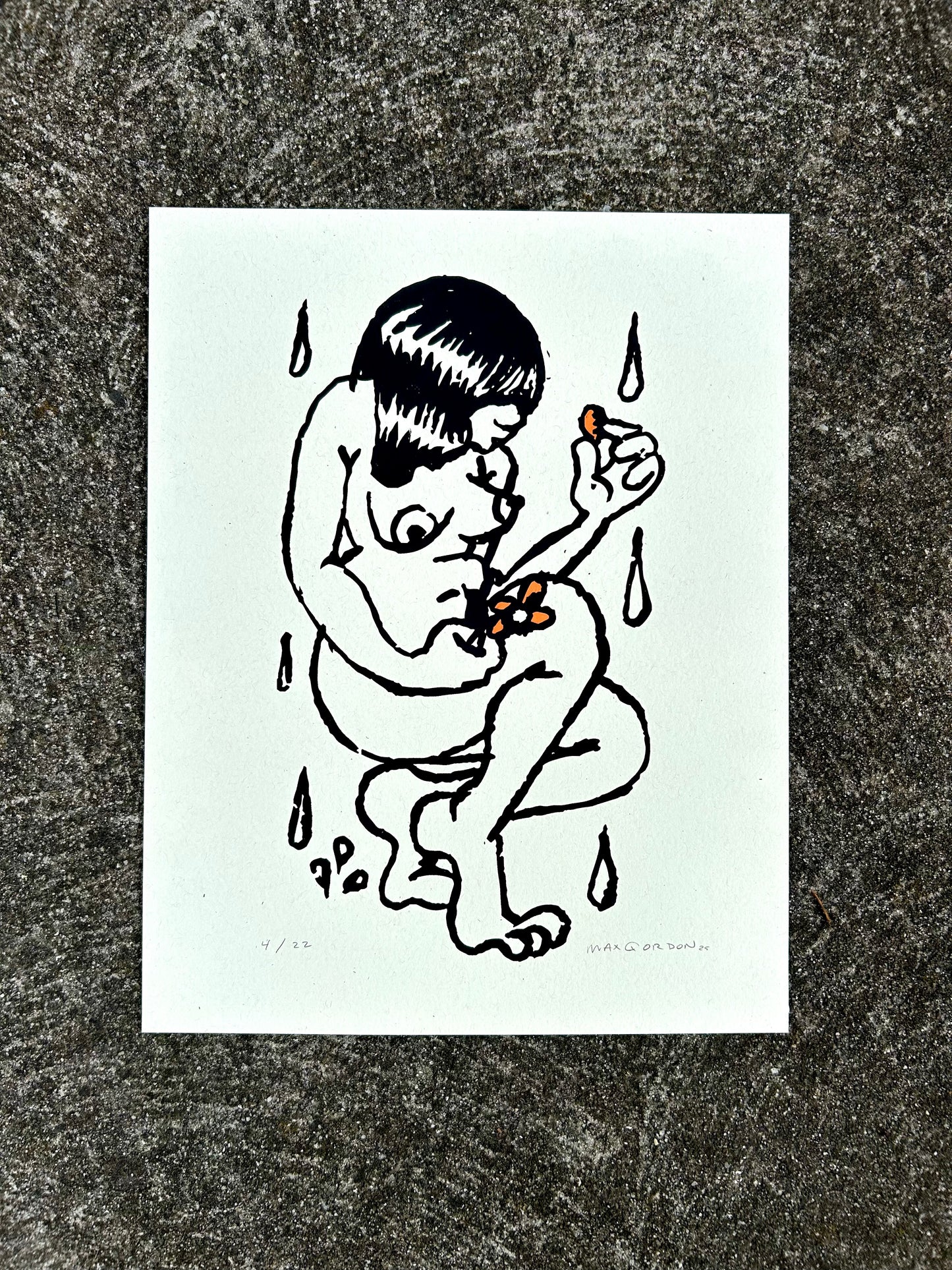 Love Me Not - 11x14 Screen Print