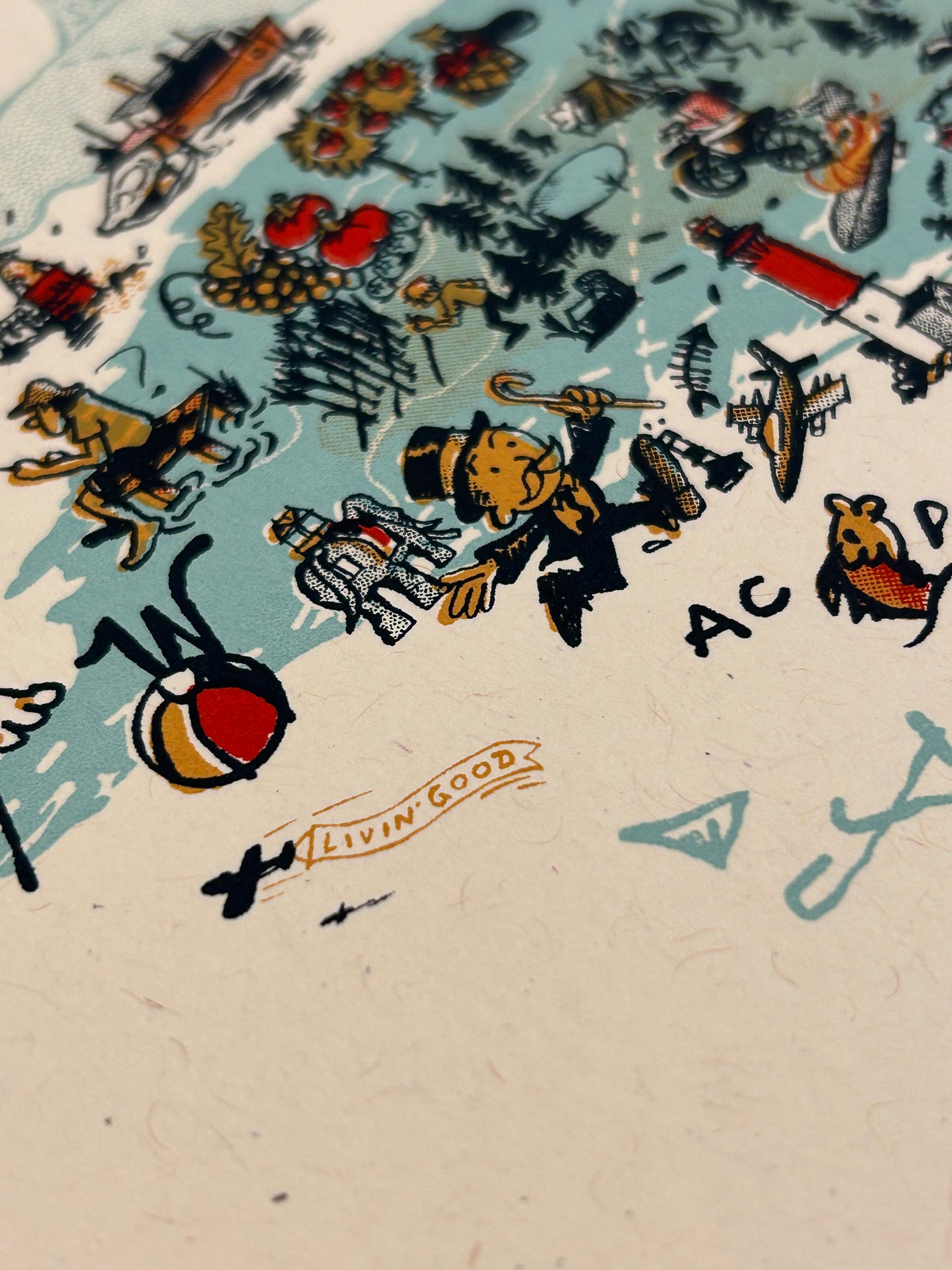 Country of New Jersey Screen Print