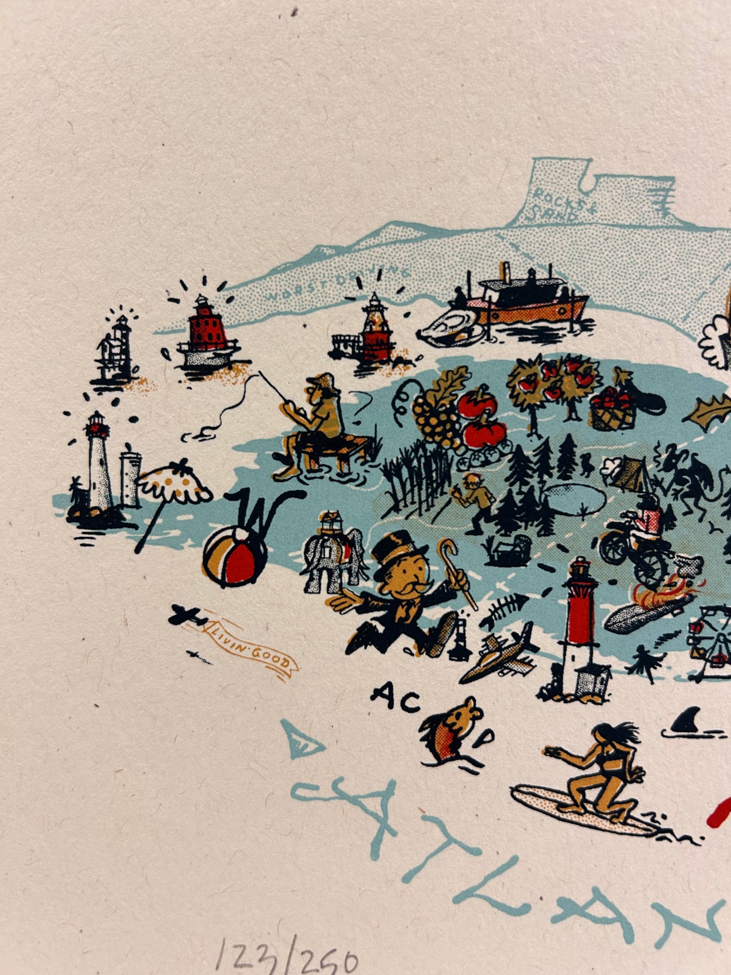Country of New Jersey Screen Print