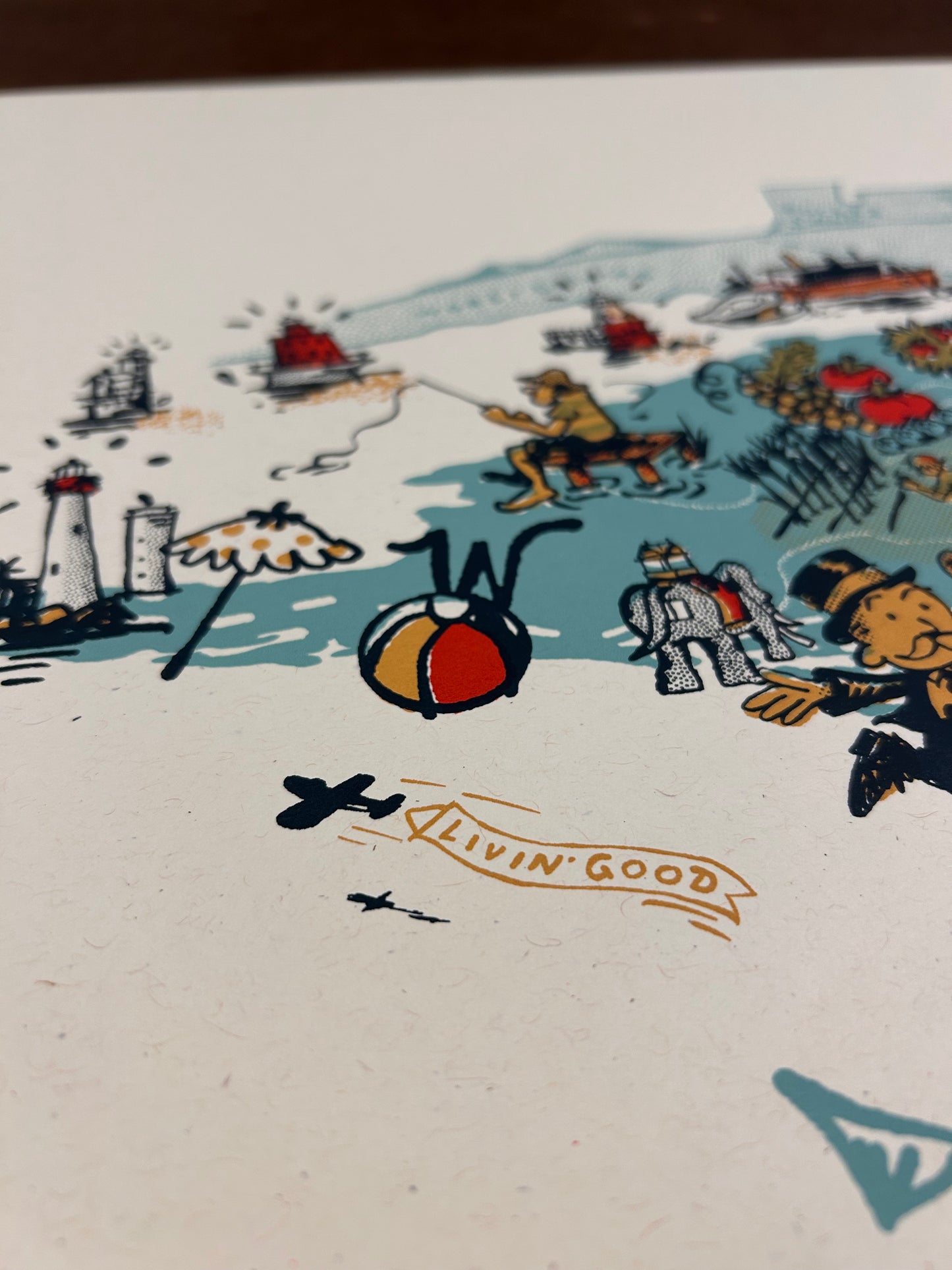 Country of New Jersey Screen Print