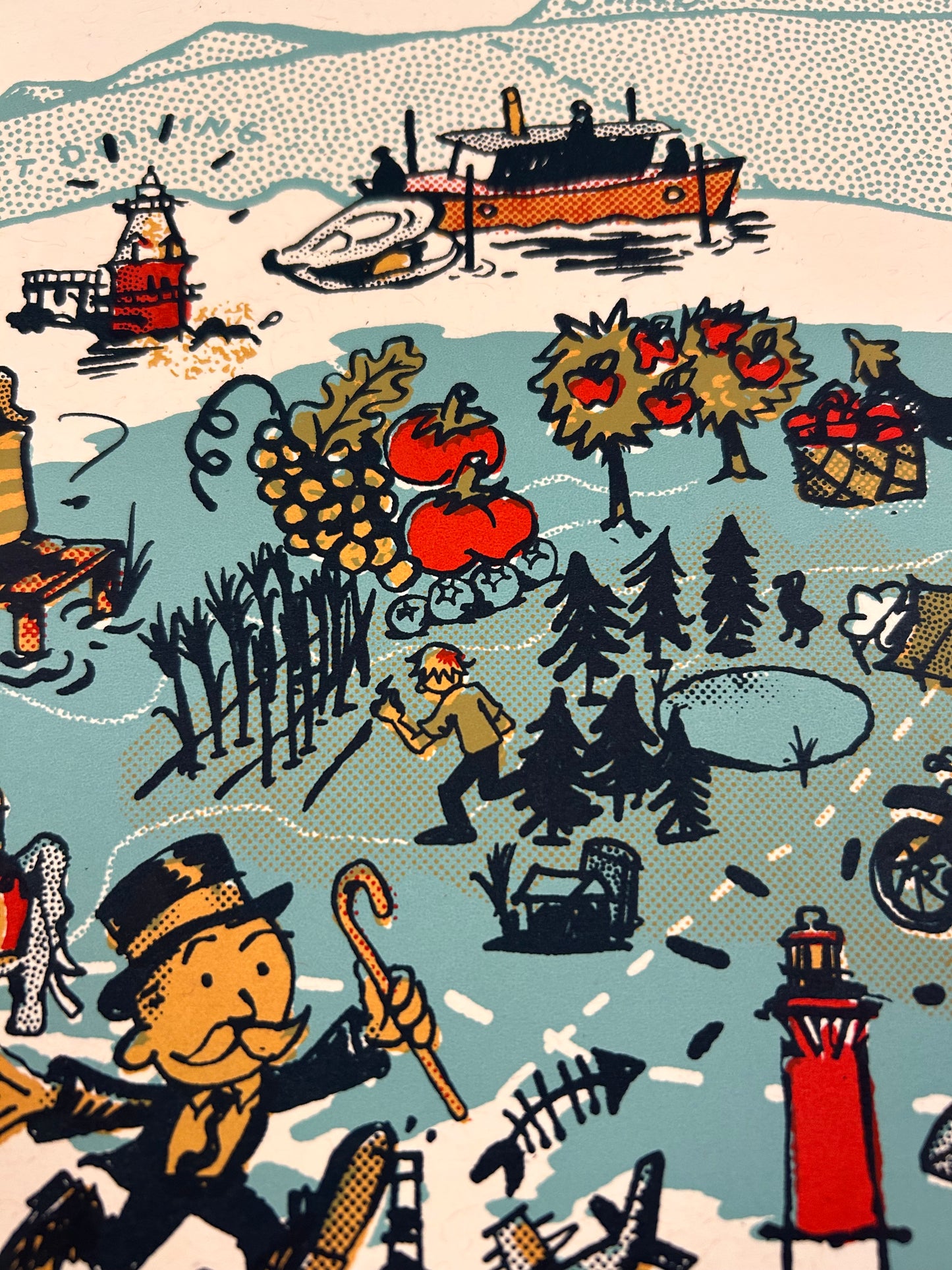 Country of New Jersey Screen Print