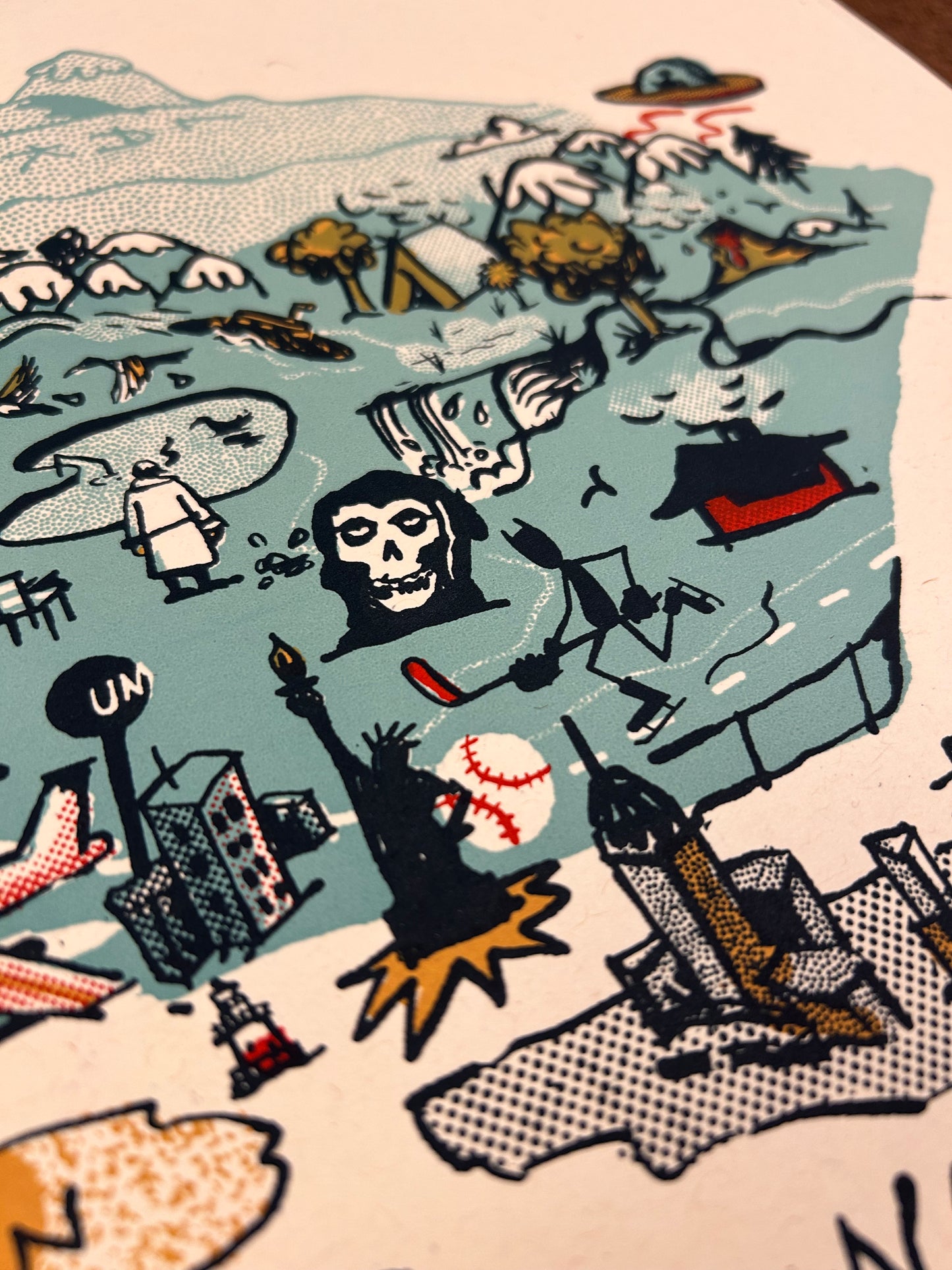 Country of New Jersey Screen Print