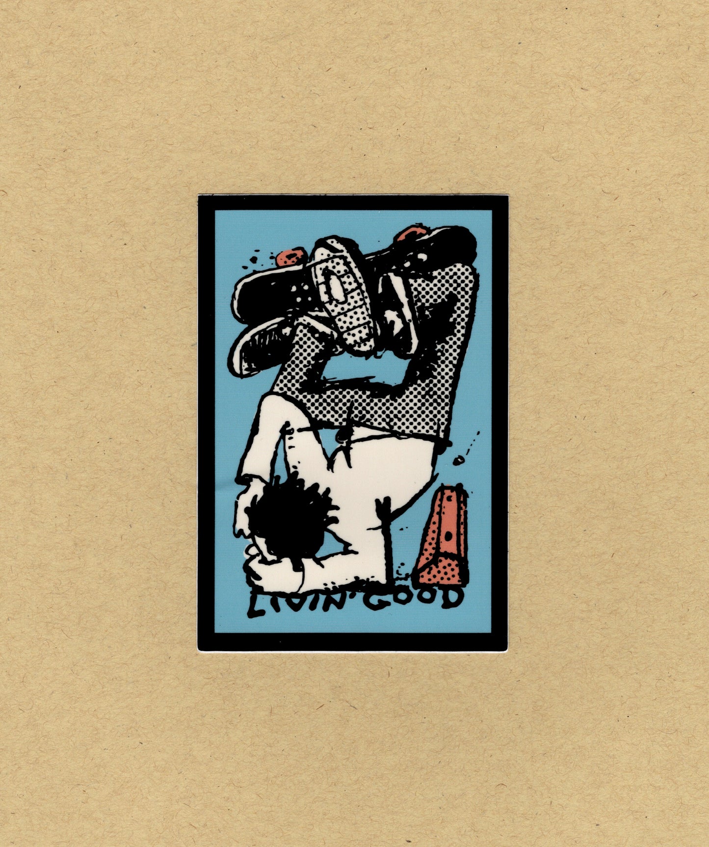 Skate Stoned Sticker