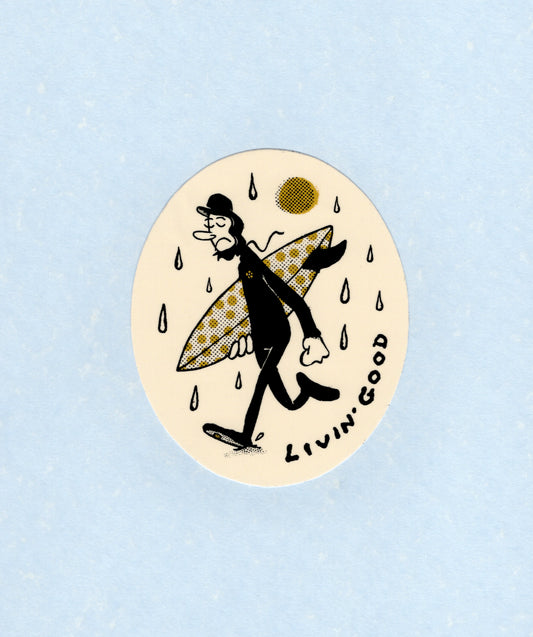 Surfin' Sticker