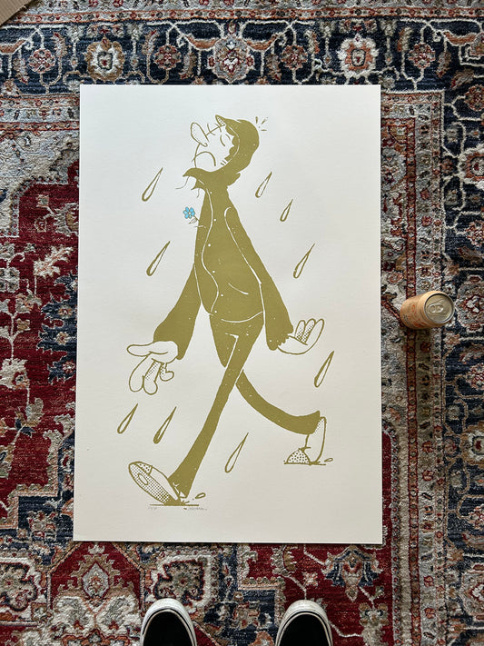 Tan Ink 24x36 Screen Print