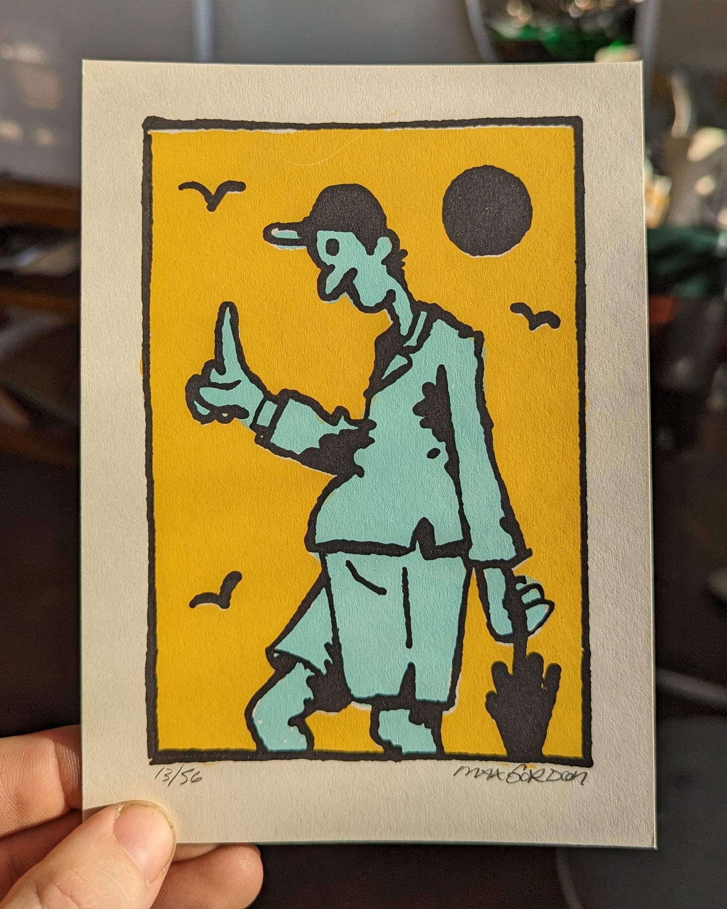 Idea - 5x7 Screen Print