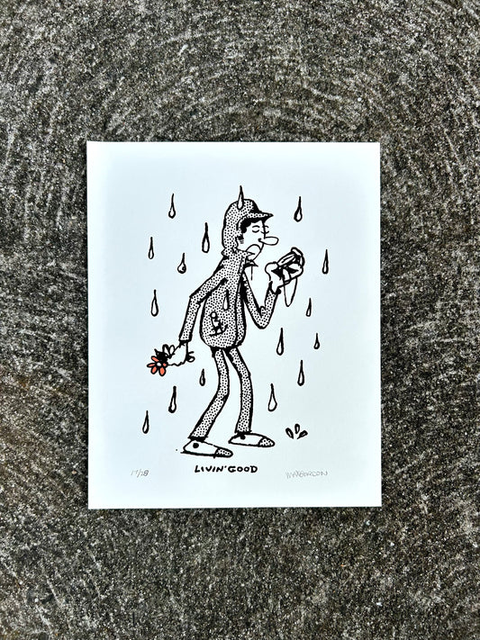 Time 8x10 Screen Print (Copy)