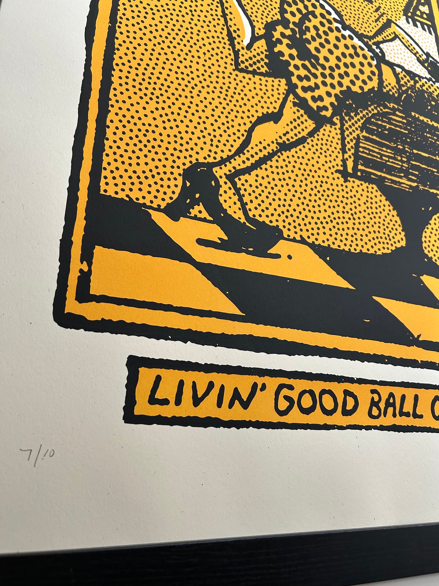 Pool Hall Poster - 24x36" Screen Print