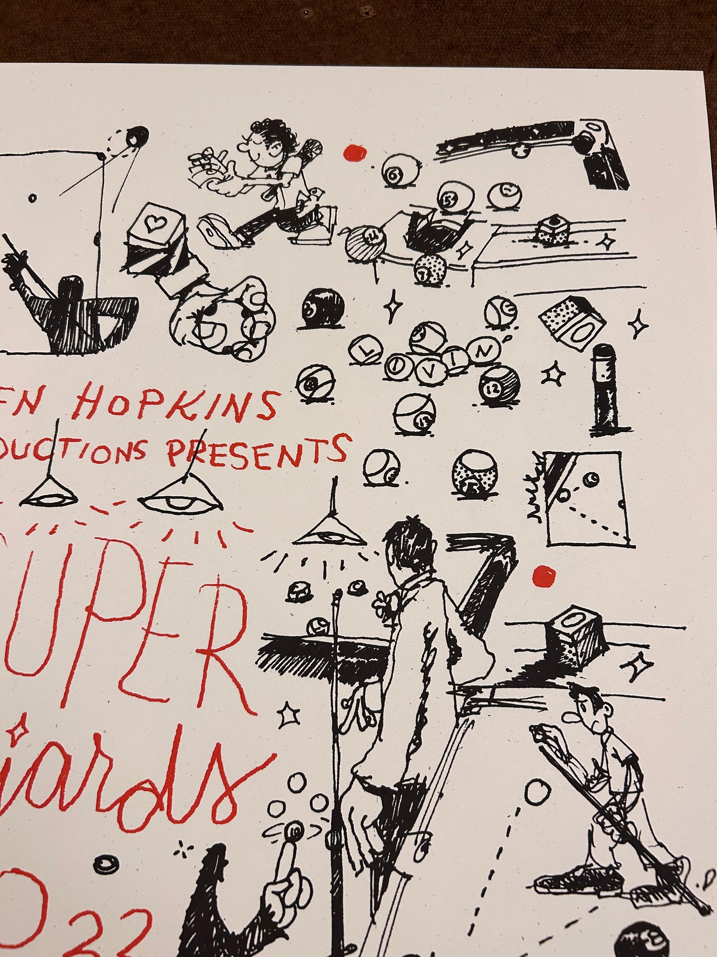 Super Billiards Expo 32 Poster
