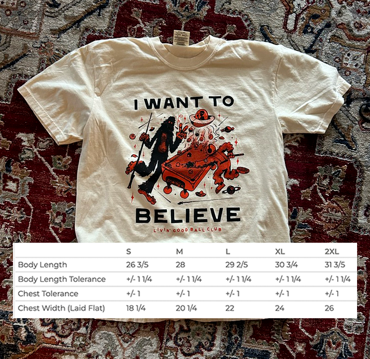 I Want to Believe Tee
