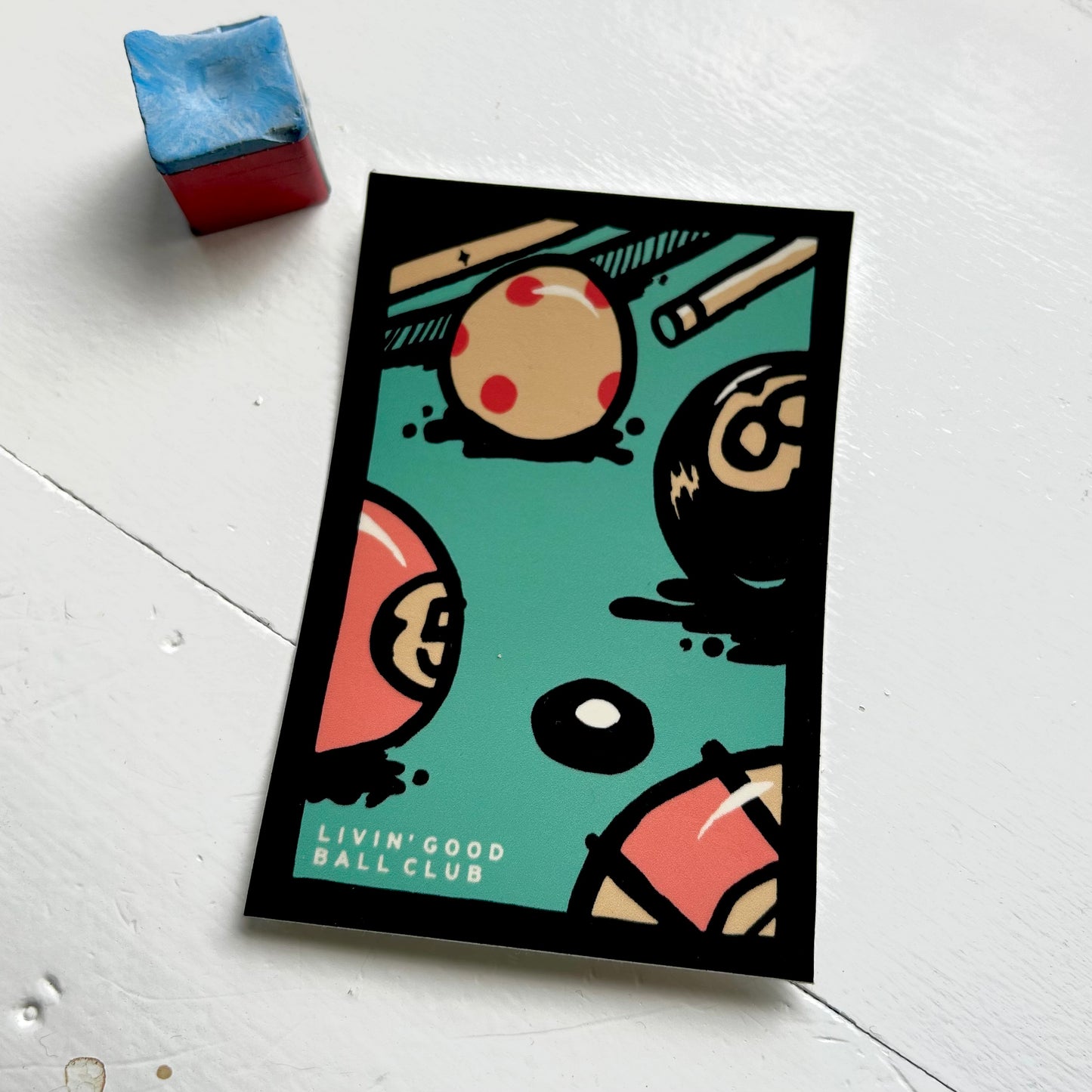 Balls Sticker 3" Sticker