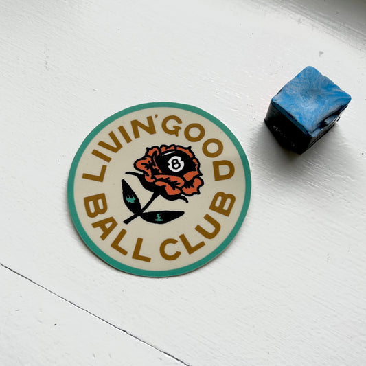 Rose Logo 3" sticker