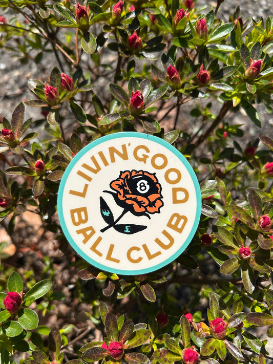Rose Logo 3" sticker